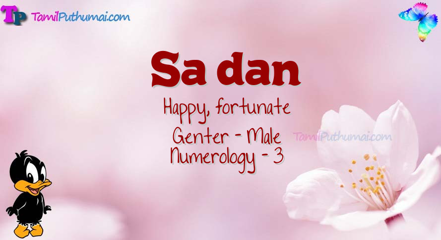 Sa dan-babyname-meaning